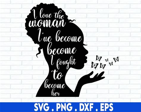 Strong Woman Svg Women Empowerment Svg Fierce Svg Girl Power