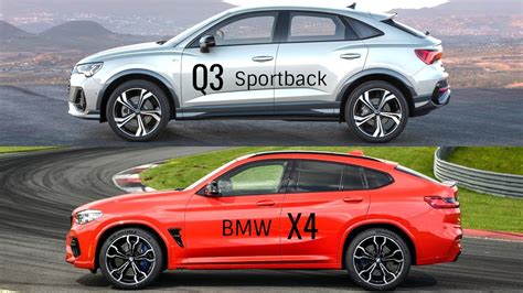 2020 Audi Q3 Sportback Vs Bmw X4 Youtube