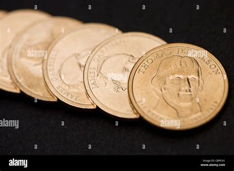United States one dollar coins Stock Photo - Alamy