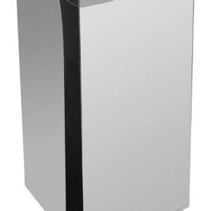 Lixeira Inox Quadrada Tampa Vai Vem 36 Litros Leroy Merlin