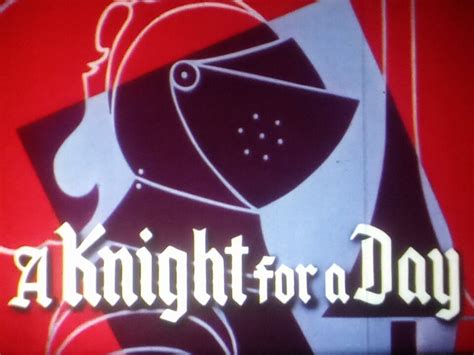 A Knight For A Day Disney Goofy Ib Technicolor 1945 16mm 400ft