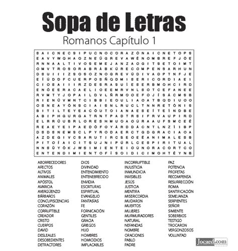 Sopa De Letras Para Ninos Cristianos Sopa De Letras Sopa Free