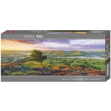 Heye Edition Alexander Von Humboldt Purple Bloom Panorama Puzzle