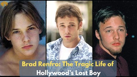 The Turbulent Life And Legacy Of Brad Renfro A Hollywood Heartthrobs Rise And Fall