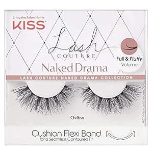 Amazon KISS Lash Couture Naked Drama Collection False Eyelashes