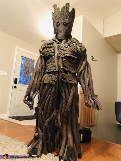 Homemade Groot Costume Mind Blowing Diy Costumes