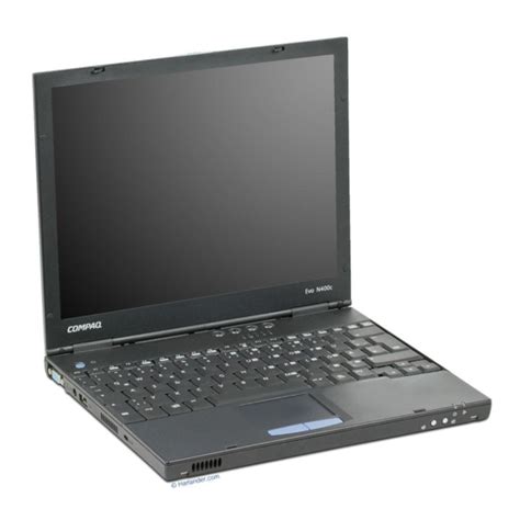 Compaq Evo N C Laptop Hardware Manual Manualslib