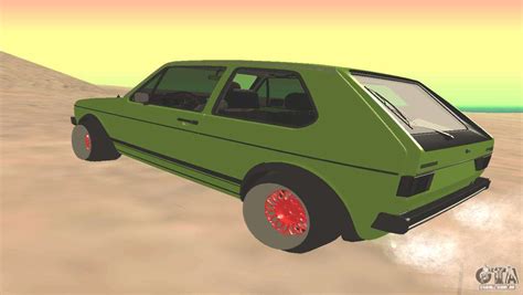 Volkswagen Golf Mk1 Low Para Gta San Andreas