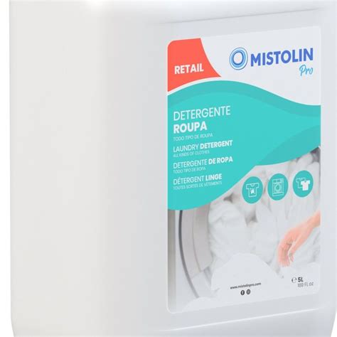 Detergente Roupa Mistolin Pro L Branco