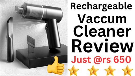 In Vacuum Cleaner Rechargeable Vacuum Cleaner Review Youtube