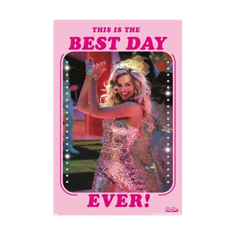 Trends International Mattel Barbie The Movie Best Day Ever Poster