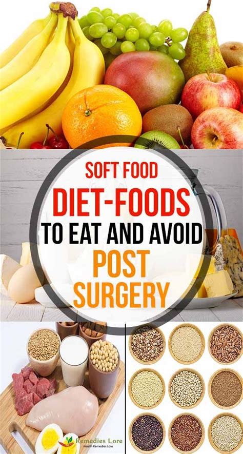 Soft Food Diet Foods To Eat And Avoid Post Surgery Softfoodsaftersurgeryteeth In 2020 Soft