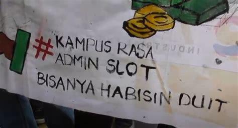 Demo Tolak Kenaikan UKT Mahasiswa USU Kampus Rasa Admin Slot Bisanya