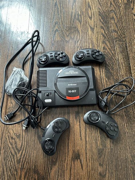 Atgames Sega Genesis Flashback Hd 2017 Console 857847003837 Ebay