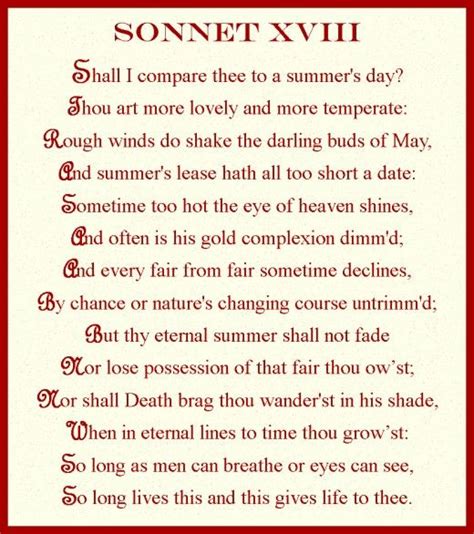 Shakespeare's Sonnets - Shakespeare's Birthday - Research Guides at Tarrant County College