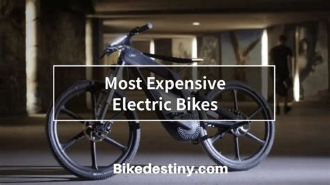 Most Expensive Electric Bikes Top 5 Models Electric Bike Bike Most Expensive