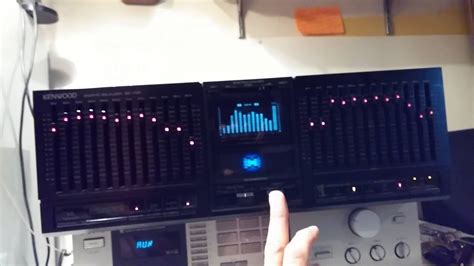 Kenwood Ge Band Graphic Equalizer W Reverb Youtube