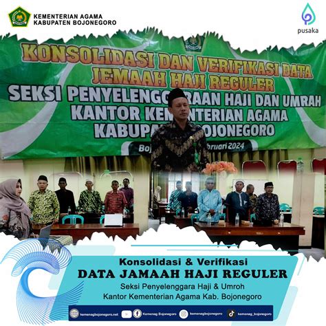 Seksi PHU Kankemenag Bojonegoro Lakukan Konsolidasi Dan Verifikasi Data