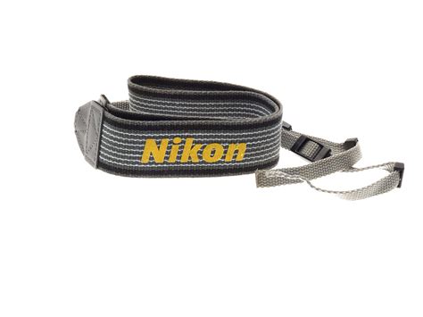 Nikon Grey Fabric Neck Strap Accessory Kamerastore