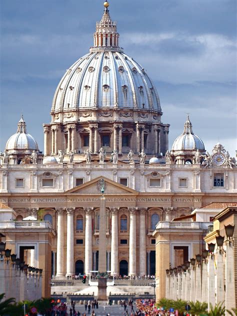 Italy Rome Vatican Architecture Building Church Cathedral - St Peter's ...