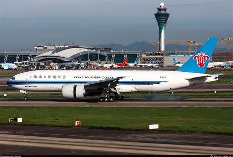 B 2075 China Southern Airlines Cargo Boeing 777 F1B Photo By WayneS