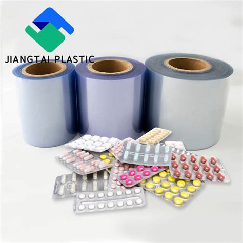 High Quality Pharmaceutical PVC PE Film For Blister Packing Suppository