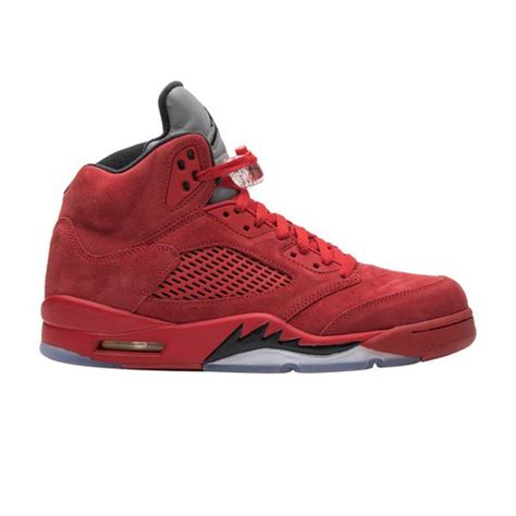 Air Jordan 5 Retro Red Suede 136027 602 Solesense