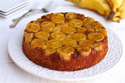 BOLO DE BANANA INVERTIDO AÇÚCAR MASCAVO SEM FARINHA Receitas