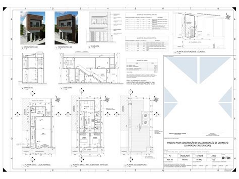 Jomar Filho Arquitetura Projeto De Uso Misto Comercial E Residencial RP