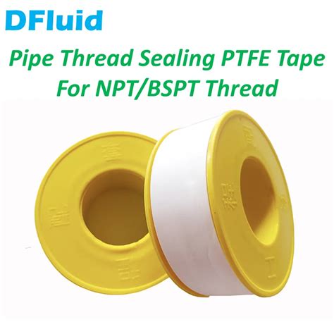 Pcs Ptfe Sealing Tape Npt Bsp Bspt Thread Sealing Tape Gas Water Pipe