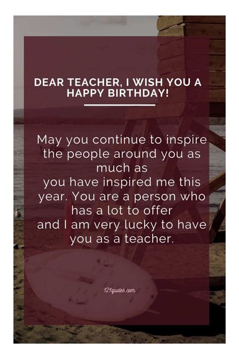 Top 999 Birthday Wishes For Teacher Images Amazing Collection