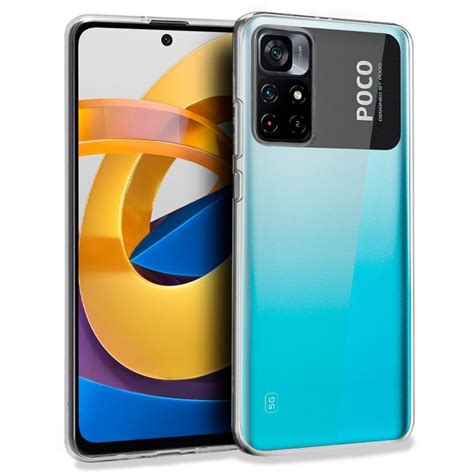 Cool Funda Silicona Transparente Para Xiaomi Poco M4 Pro 5G Redmi Note