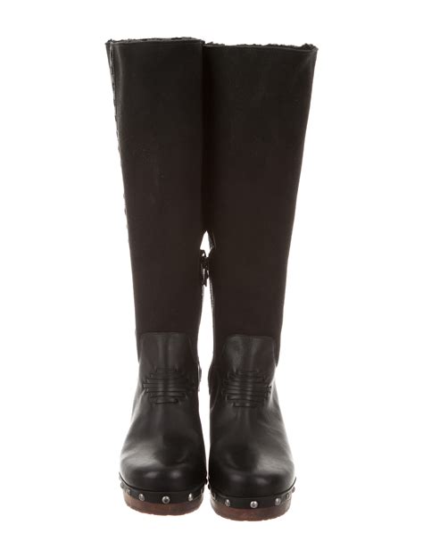 Ugg Australia Platform Knee High Boots Shoes Wuugg22312 The Realreal