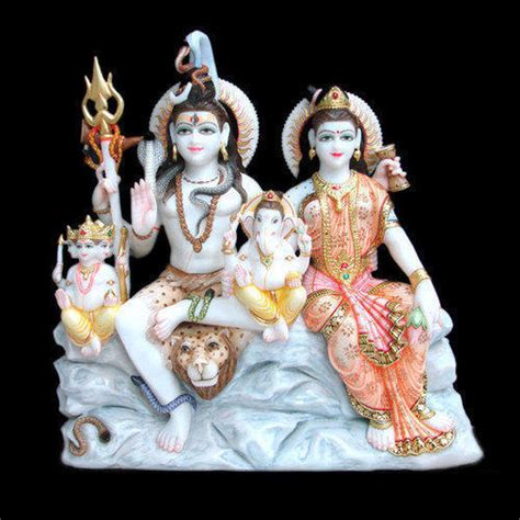 Shiv Pariwar At Inr In Jaipur Rajasthan Marble Murti Art