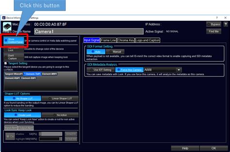 How to start Device Control Panel