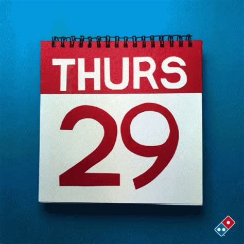 Calendar GIF - DominosPizza - Discover & Share GIFs