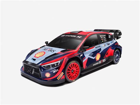 Hyundai Dévoile La Livrée De Sa I20 Rally1 Pour 2023