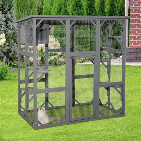 Jovno Catio Outdoor Cat Playpen And Reviews Wayfair