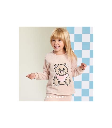 Pijama Niña Coralina Mod 650307 MUYDEMI La Tienda Clásica