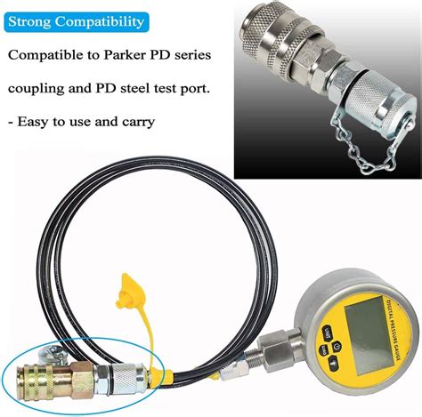 Buy Hydraulic Pressure Test Coupling Kit Fits For Parker Pd Series