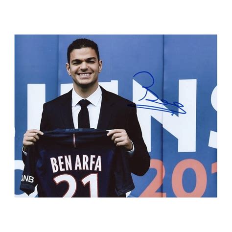 Signed Autograph BEN ARFA Hatem PSG All Autographes