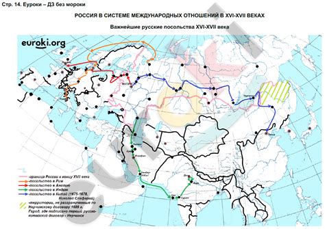 ГДЗ Контурные карты по истории России 7 класс. Страница 14