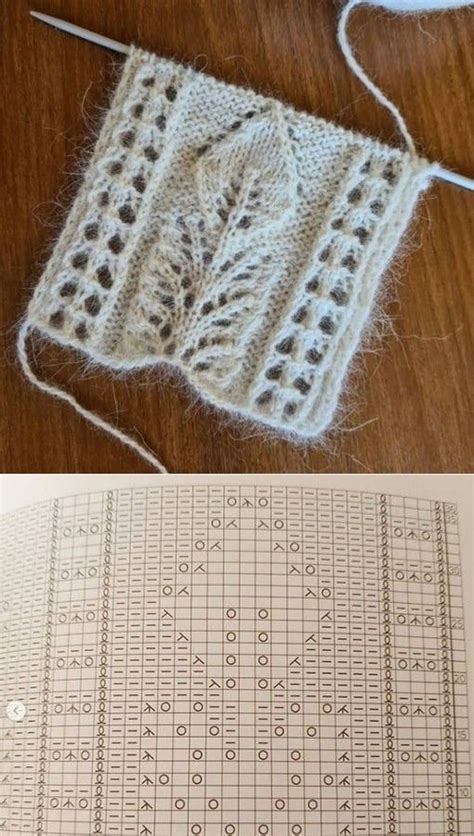 Pin by Irina on Узор Lace knitting stitches Lace knitting patterns