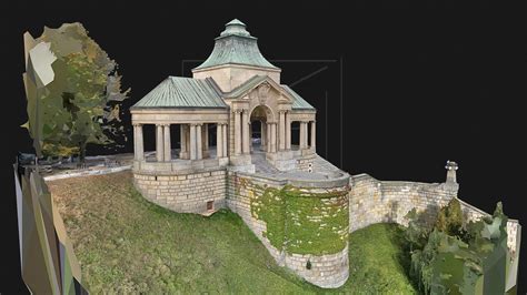 PAWILON POŁUDNIOWY Wały Chrobrego w Szczecinie 3D model by Biuro