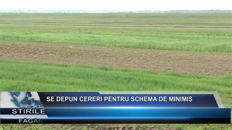 Se Depun Cereri Pentru Schema De Minimis Youtube