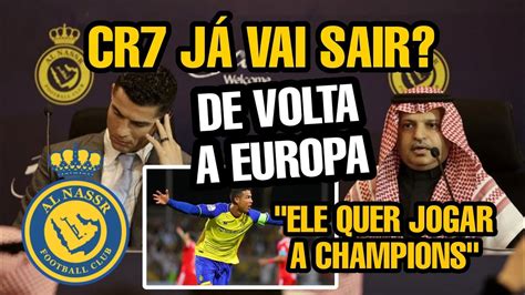 Cristiano Ronaldo De Sa Da Do Al Nassr Para O Futebol Europeu Youtube