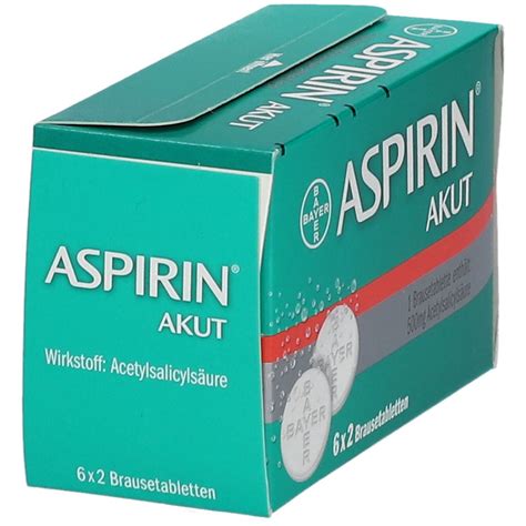 ASPIRIN Akut 12 St Shop Apotheke At