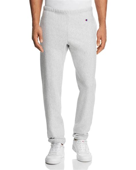 Champion Classic Sweatpants in Heather Grey (Gray) for Men - Lyst