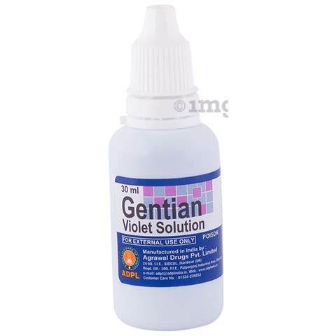 Agrawal Gentian Violet Solution Ml Each Buy Combo Pack Of