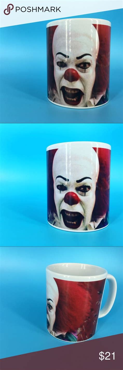 New Pennywise The Clown Coffee Mug Creepy Scary It Pennywise The